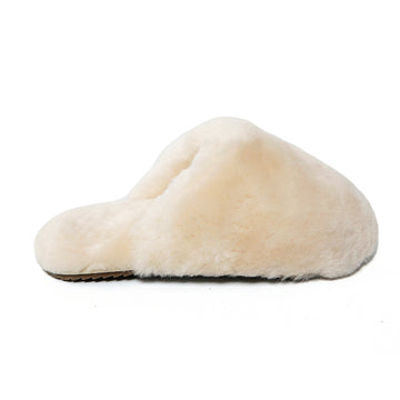 Women’s Fluffy Furry Genuine Shearling Sheepskin Slippers White 100% natural Australian merino sheepskin Best Sheep Wool Slippers Genuine Shearling Sheepskin Slippers House Slippers